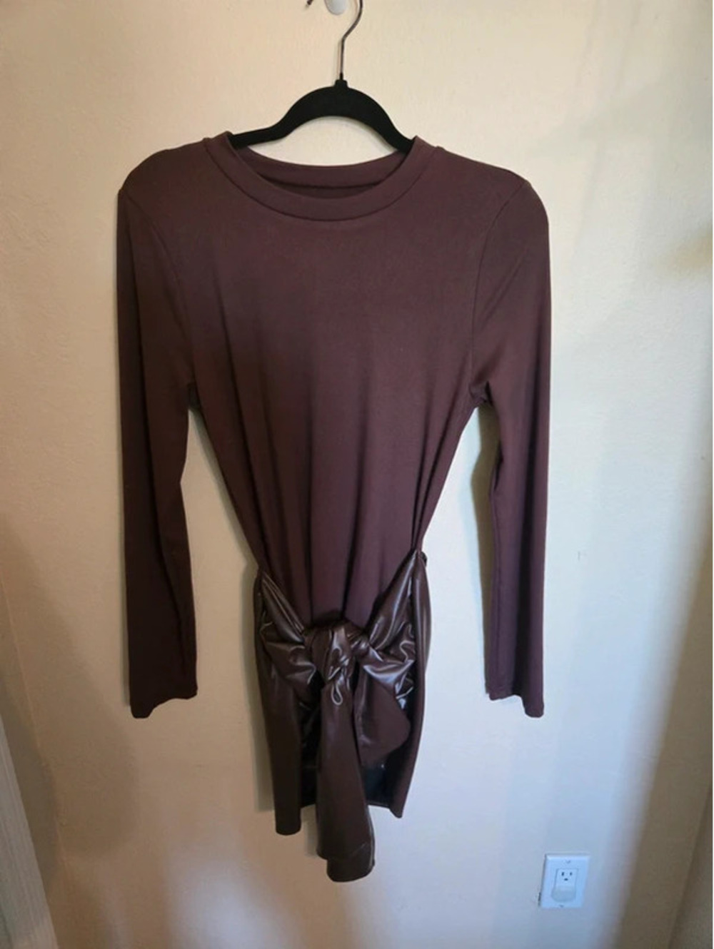 Little brown dress